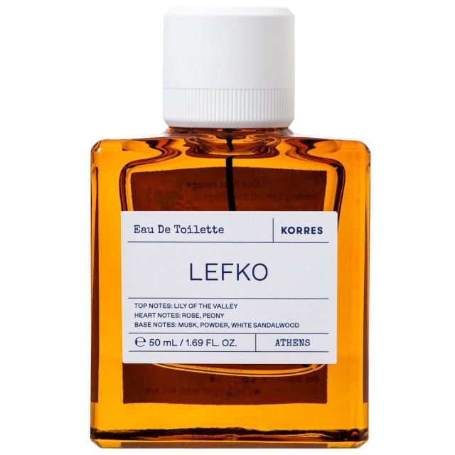 KORRES - Lefko Eau de Toilette Γυναικείο Άρωμα, 50ml