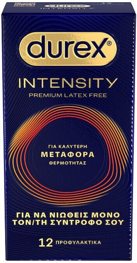 DUREX - Intensity Latex-Free Εξαιρετικά Λεπτά Προφυλακτικά 12 τεμάχια
