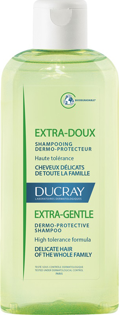 DUCRAY - Extra-Gentle Dermo-protective Shampoo Σαμπουάν Καθημερινής Χρήσης για Όλη την Οικογένεια 200ml