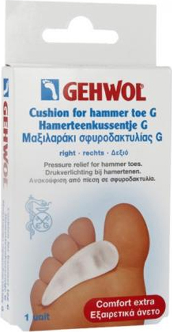 GEHWOL - Cushion for Hammer Toe G Μαξιλαράκι σφυροδακτυλίας τύπου G, για δεξί πόδι 1τμχ