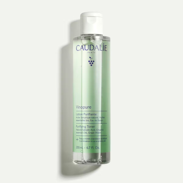 CAUDALIE - Vinopure Purifying Toner Lotion Τόνωσης Προσώπου για Λιπαρές - Μικτές Επιδερμίδες 200ml