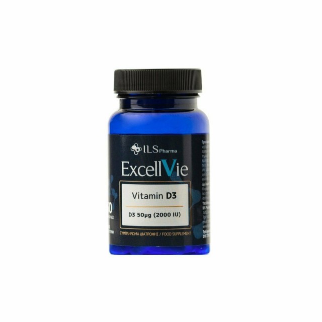 ILS - Pharma Excellvie Vitamin D3 2000iu 30 κάψουλες