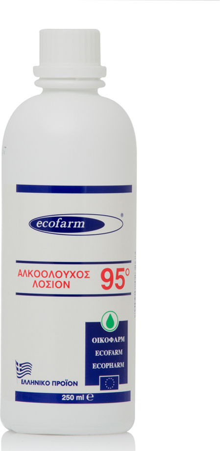 ECOFARM - Αλκοολούχος Λοσιόν 95˚ 250ml