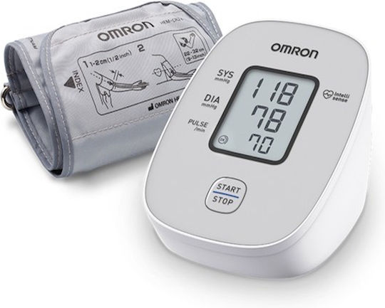 OMRON - M2 Basic Ψηφιακό Υπεραυτόματο Πιεσόμετρο Μπράτσου, HEM-7121J ,για εύκολη, γρήγορη και αξιόπιστη μέτρηση, 1 τεμάχιο