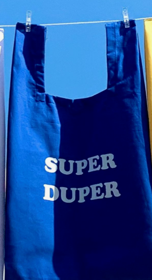 ALWAYS ON SUNDAY - Τσάντα Super Duper Μπλέ