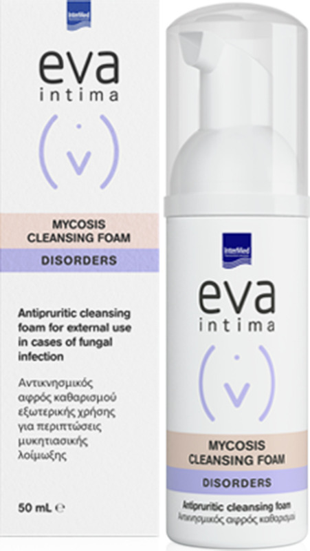 INTERMED - EVA Mycosis Intimate Foaming Wash Αφρός Καθαρισμού για την Ευαίσθητη Περιοχή 50ml