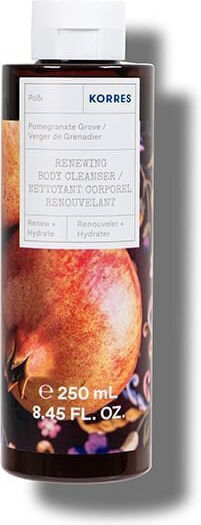 KORRES - Pomegranate Shower Gel Αναζωογονητικό Αφρόλουτρο με Ρόδι 250ml