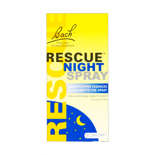 POWER HEALTH - Bach Rescue Night Spray Φυσικό Βοήθημα για την Αϋπνία σε Spray Χωρίς Αλκοόλη 20ml