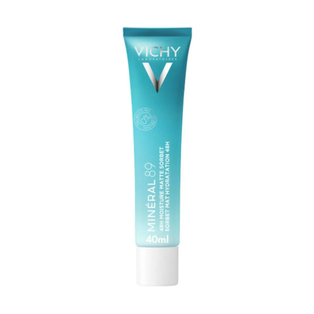 VICHY - Mineral 89 48H Moisture Matte Sorbet Gel Ενυδατική Κρέμα - Gel Προσώπου για έως 48 ώρες Ενυδάτωσης 40ml