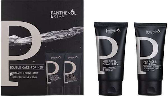 PANTHENOL EXTRA - Promo Double Care For Him - After Shave Balm Ενυδατικό Βάλσαμο 75ml & Men Face & Eye Cream Αντιρυτιδική Κρέμα Προσώπου και Ματιών 75ml