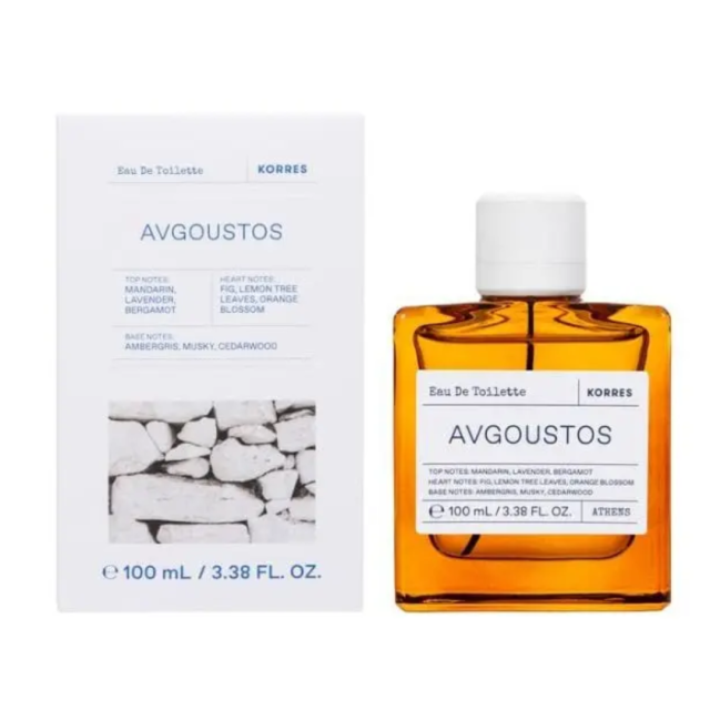 KORRES - Avgoustos Eau De Toilette Ανδρικό Άρωμα 100ml