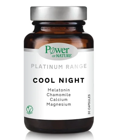 POWER HEALTH - Platinum Range Cool Night Αντιμετώπιση Της Αϋπνίας 30 Κάψουλες