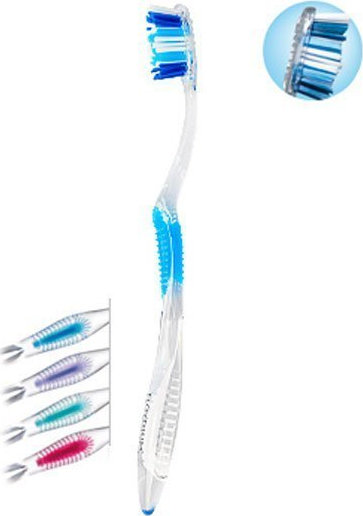 ELGYDIUM - Diffusion Οδοντόβουρτσα Με Πρωτοποριακή Τεχνολογία AFT Για Ολοκληρωμένο Και Πλήρη Καθαρισμό Του Στόματος Medium 1τμχ