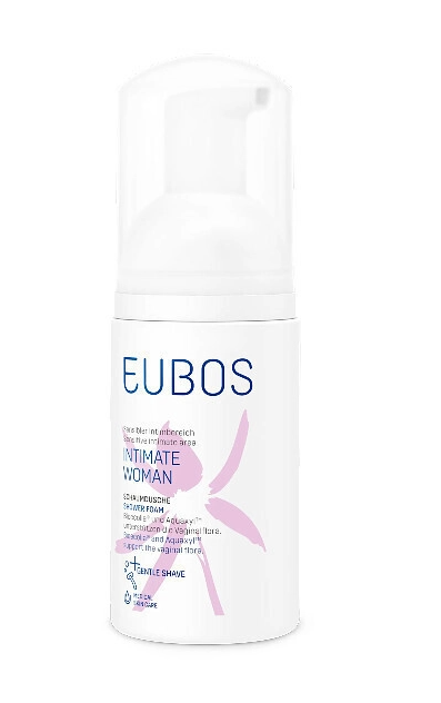 EUBOS - Intimate Woman Shower Foam Αφρός Καθαρισμού για την Γυναικεία Ευαίσθητη Περιοχή 100ml