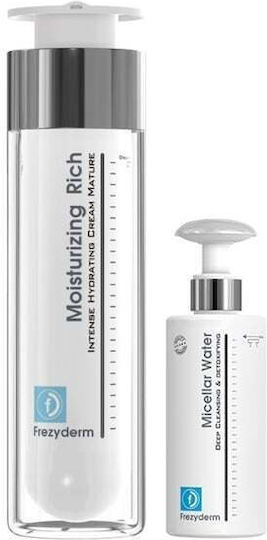 FREZYDERM - Promo Moisturizing Rich Cream (45+) Ενυδατική Κρέμα Προσώπου Πλούσιας Υφής 50ml & Δώρο Micellar Water 50ml