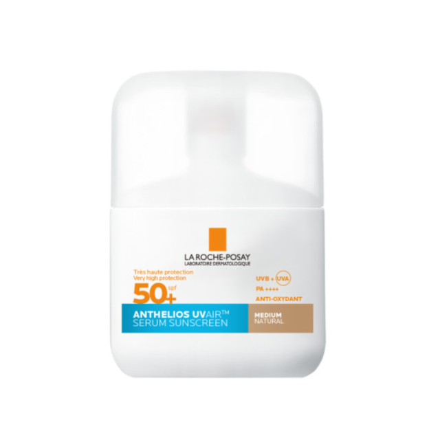 LA ROCHE POSAY - Anthelios UV-AIR Serum Sunscreen Tinted Medium SPF50+ - Αντηλιακός Ορός Προσώπου με Χρώμα 50ml