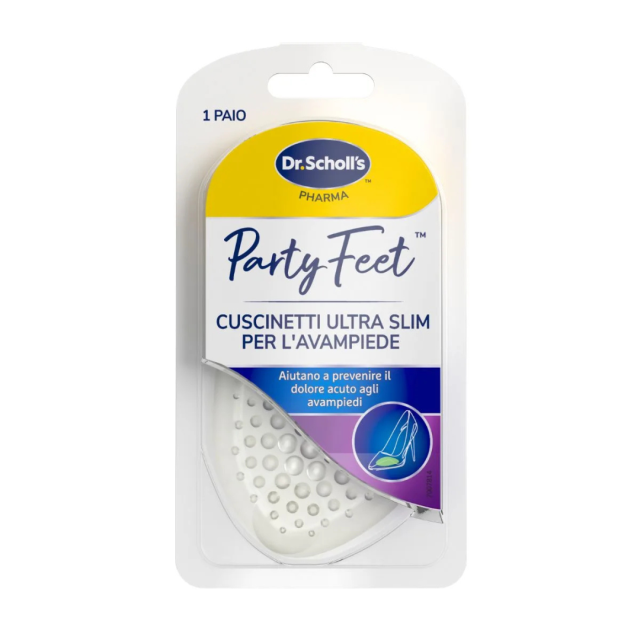 SCHOLL - Party Feet Ultra Slim Ανατομικοί Πάτοι Παπουτσιών One Size 1 ζευγάρι
