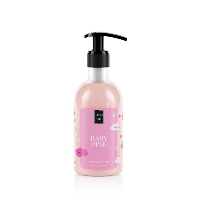 LAVISH CARE - Hand & Body Cream Baby Pink Κρέμα Χεριών & Σώματος Με Άρωμα Πούδρας 300ml