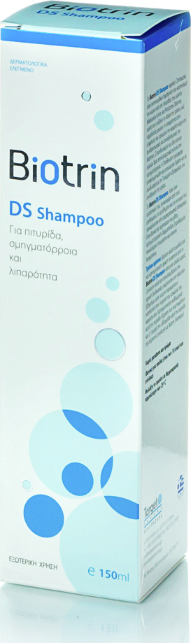 BIOTRIN -  DS Shampoo κατά της Πιτυρίδας, Σμηγματόρροιας & Λιπαρότητας 150ml