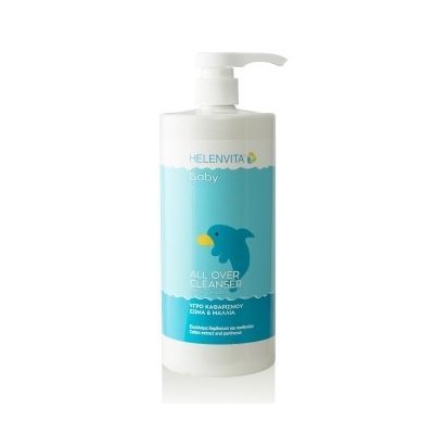 HELENVITA - Baby All Over Cleanser Βρεφικό Καθαριστικό Υγρό για Σώμα & Μαλλιά 1000ml