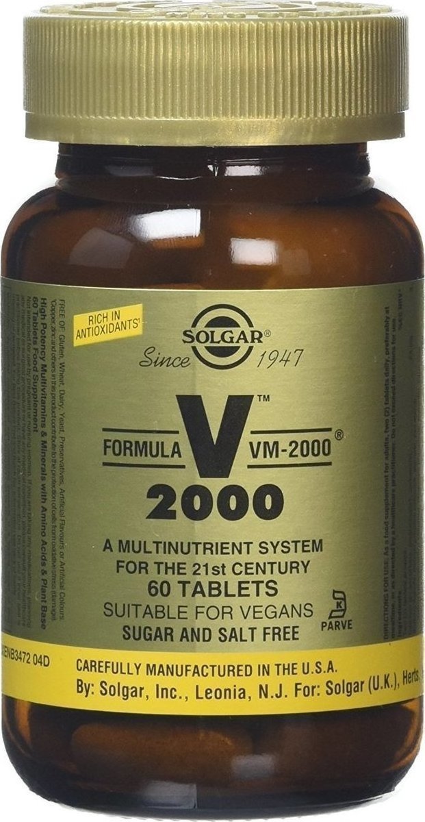 SOLGAR - Formula Vm 2000 60tabs