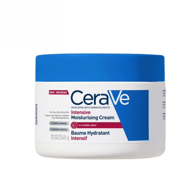 CERAVE - Intensive Moisturising Cream Κρέμα Εντατικής Ενυδάτωσης για Πολύ Ξηρές Επιδερμίδες με Κνησμό 340gr