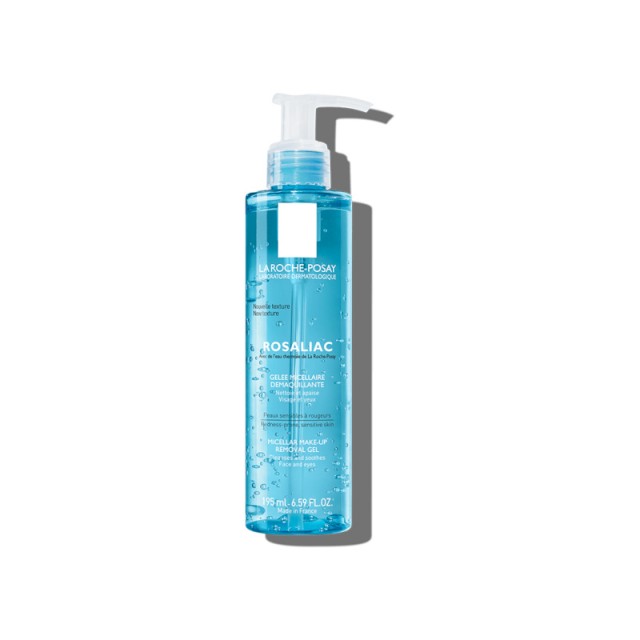 LA ROCHE POSAY - Rosaliac Make Up Remover Micellar Water Gel Απαλό Nτεμακιγιάζ Σε Μορφή Gel Για Bαθύ Καθαρισμό 195ml