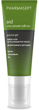 PHARMASEPT - Aid Cryo Power Roll-On Ψυκτικό Gel σε μορφή Roll-On 100ml