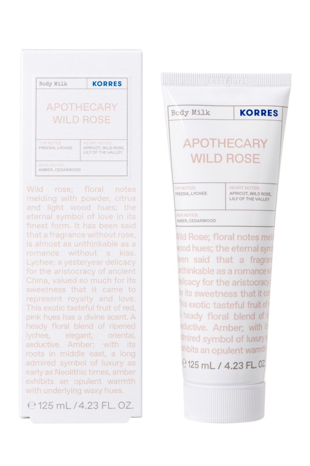 KORRES - Apotherapy Wild Rose Γαλάκτωμα Σώματος 125ml