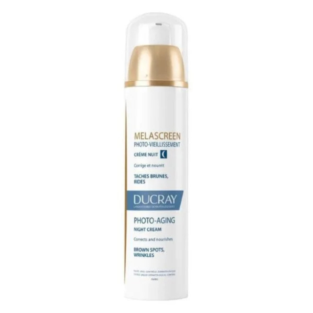 DUCRAY - Melascreen Creme Nuit Διορθωτική Κρέμα Νύχτας ενάντια στα Σημάδια Φωτογήρανσης & στις Δυσχρωμίες 50ml