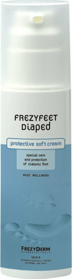 FREZYDERM - FrezyFeet Diaped Cream Κρέμα Προστασίας και Περιποίησης για το Διαβητικό Πόδι 125ml