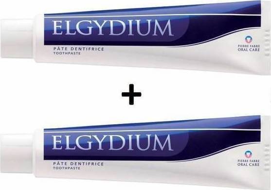 ELGYDIUM - Promo Antiplaque Οδοντόκρεμα Κατά Της Οδοντικής Πλάκας 2x100ml