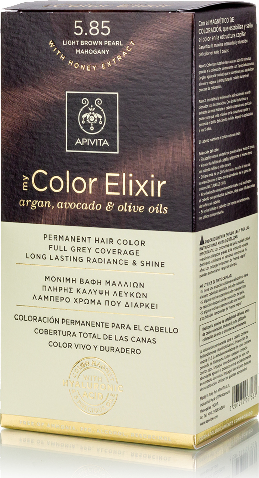 APIVITA - My Color Elixir N5.85 Καστανό Ανοιχτό Περλέ 125ml