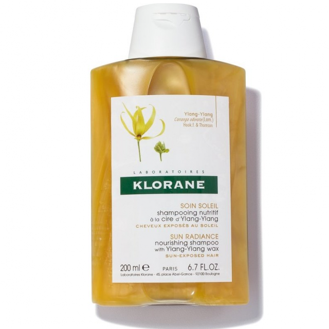 KLORANE - Ylang-Ylang Shampoo Sun Radiance Σαμπουάν Θρέψης Μαλλιών, 200ml