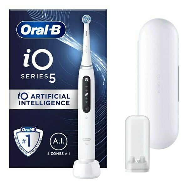 ORAL-B - IO Series 5 Ηλεκτρική Οδοντόβουρτσα με Αισθητήρα Πίεσης και Θήκη Ταξιδίου