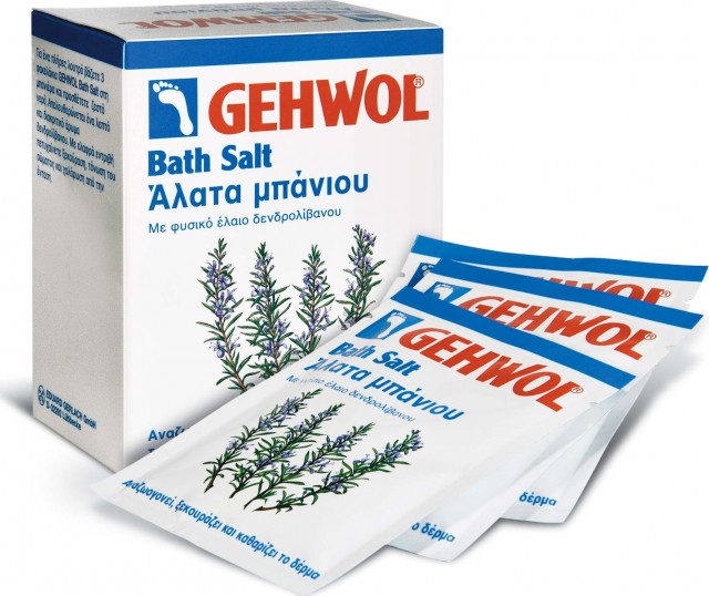 GEHWOL - Bath Salt Αναζωογονητικά Άλατα Μπάνιου για πόδια & σώμα 10x25gr