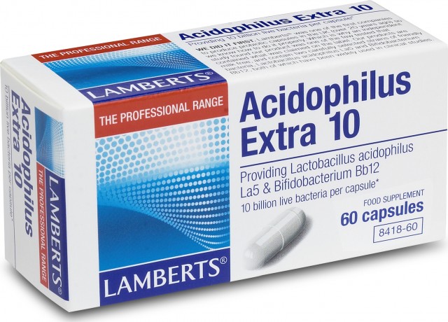 LAMBERTS - Acidophilus Extra 10 Milk Free 60caps