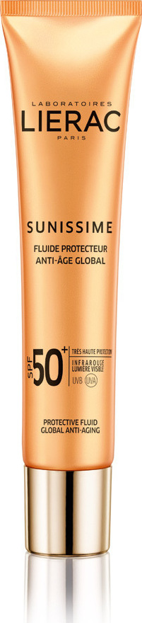 LIERAC - Sunissime Fluide Protecteur Anti-Age Global SPF50+ Kρέμα ολικής αντιγήρανσης και αντηλιακής προστασίας 40ml