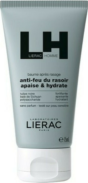 LIERAC - Homme Apaise & Hydrate After Shave Balm για Μετά το Ξύρισμα, 75ml