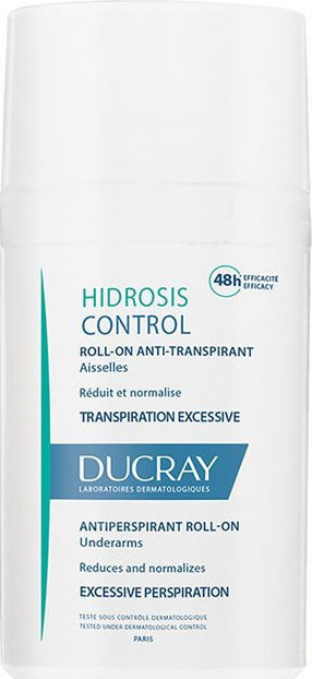 DUCRAY - Hidrosis Control Roll-On Anti Transpirant 48H Roll-On Αποσμητικό για έντονη εφίδρωση 40ml