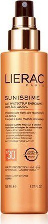 LIERAC - Sunissime Lait protecteur énergisant Anti-âge global SPF30 Aντηλιακό Γαλάκτωμα Προστασίας Σωματος SPF30 Ολικής Αντιγήρανσης Spray 150ml