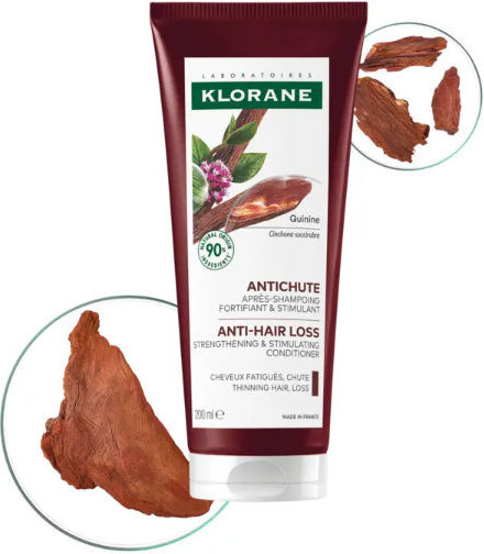 KLORANE - Quinine Anti Hair Loss Conditioner-Μαλακτική Κρέμα κατά της Τριχόπτωσης, 200ml