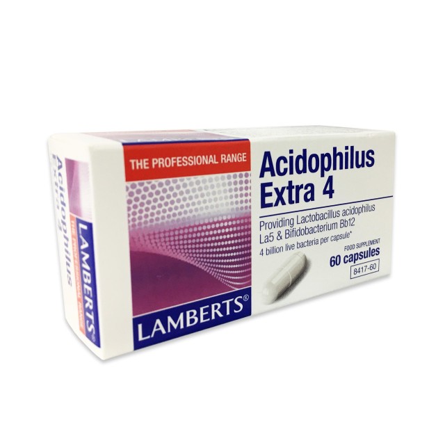 LAMBERTS - Acidophilus Extra 4 Milk Free 60caps