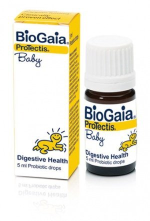 BIOGAIA - ProTectis Baby Drops Προβιοτικό σε σταγόνες για την Αντιμετώπιση των Κολικών του 1ου τριμήνου στα Βρέφη, 5ml