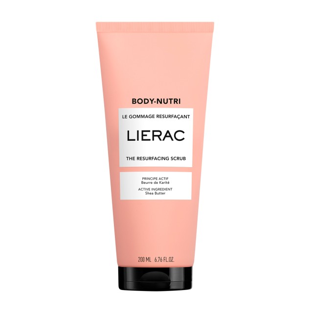 LIERAC - Body Nutri The Resurfacing Scrub, Απολεπιστικό Σώματος Τριπλής Δράσης 200ml