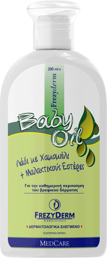 FREZYDERM - Baby Oil Αρωματισμένο Ενυδατικό Λάδι 200ml