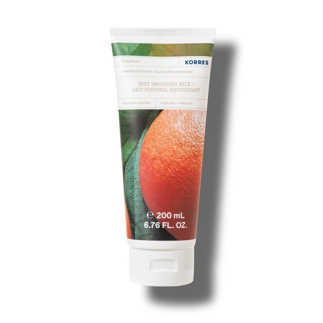 KORRES -  Grapefruit Body Smoothing Milk Ενυδατικό Γαλάκτωμα Σώματος με Grapefruit 200ml