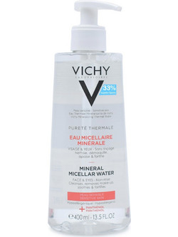 VICHY - Purete Thermale Mineral Micellar Water Νερό Καθαρισμού Προσώπου Για Μικτές - Λιπαρές Επιδερμίδες 400ml