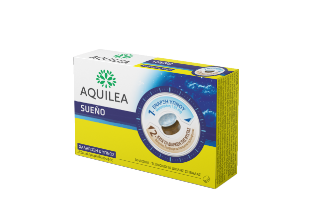 AQUILEA SUENO - Συμπλήρωμα Διατροφής για Χαλάρωση & Ύπνο 30 ταμπλέτες