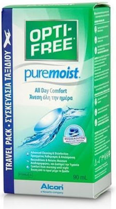 ALCON - Opti-Free Pure Moist Υγρό Φακών Επαφής 90ml